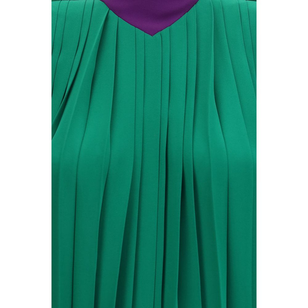 Bicolor Silk Shirt