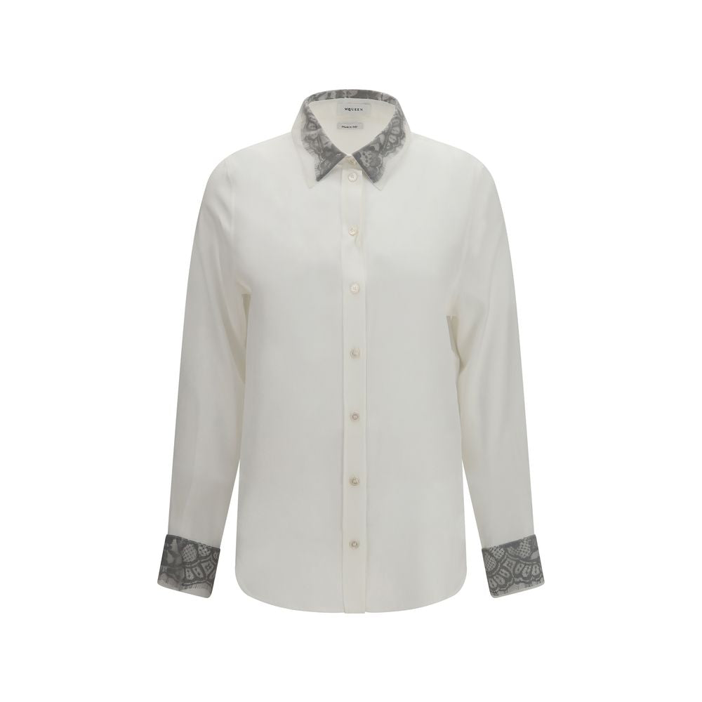 White Silk Dress Shirt
