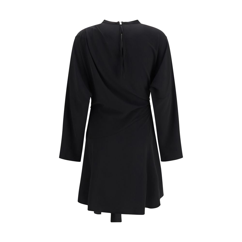 Black Recycled Polyester Cocktail Dress