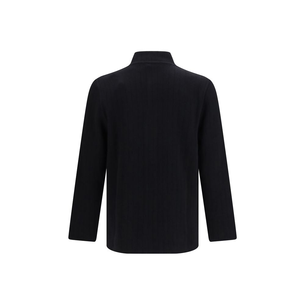 Black Wool Oves Aries Full-Length Jacket