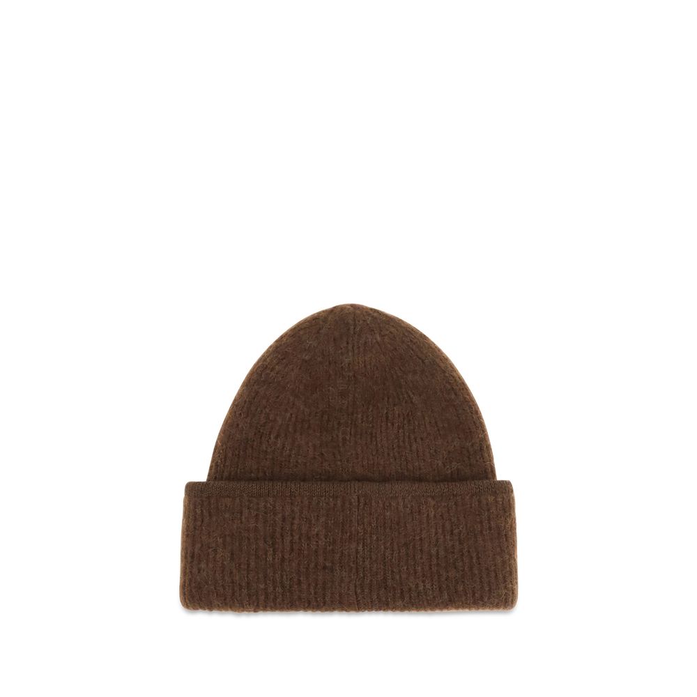 Brown Alpaca Vicugna Pacos Beanie