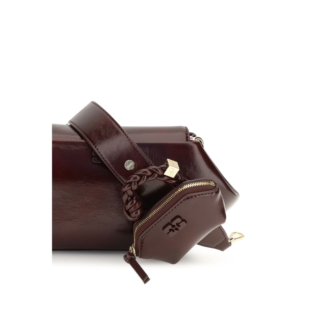 Bordeaux Polyethylene Shoulder Bag