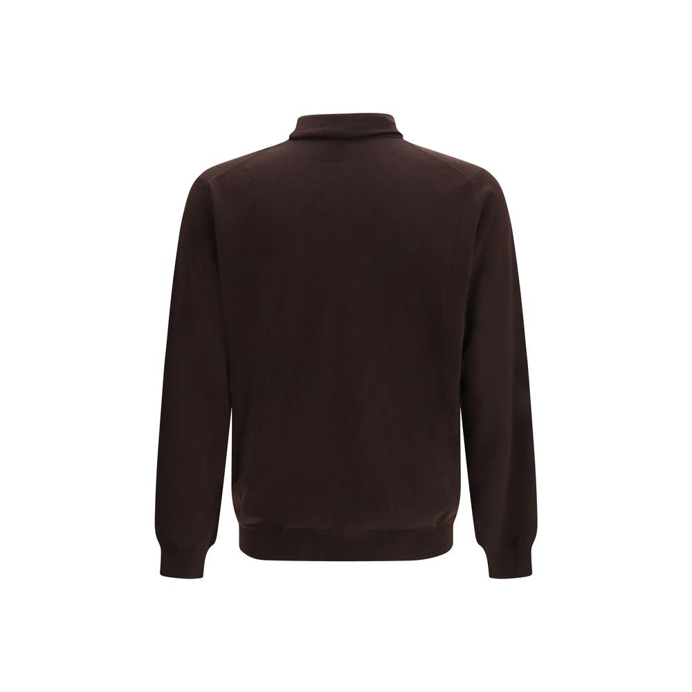 Brown Wool Oves Aries Sweatshirt