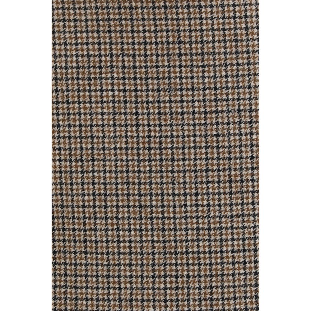 Brown Wool Oves Aries Mini Skirt