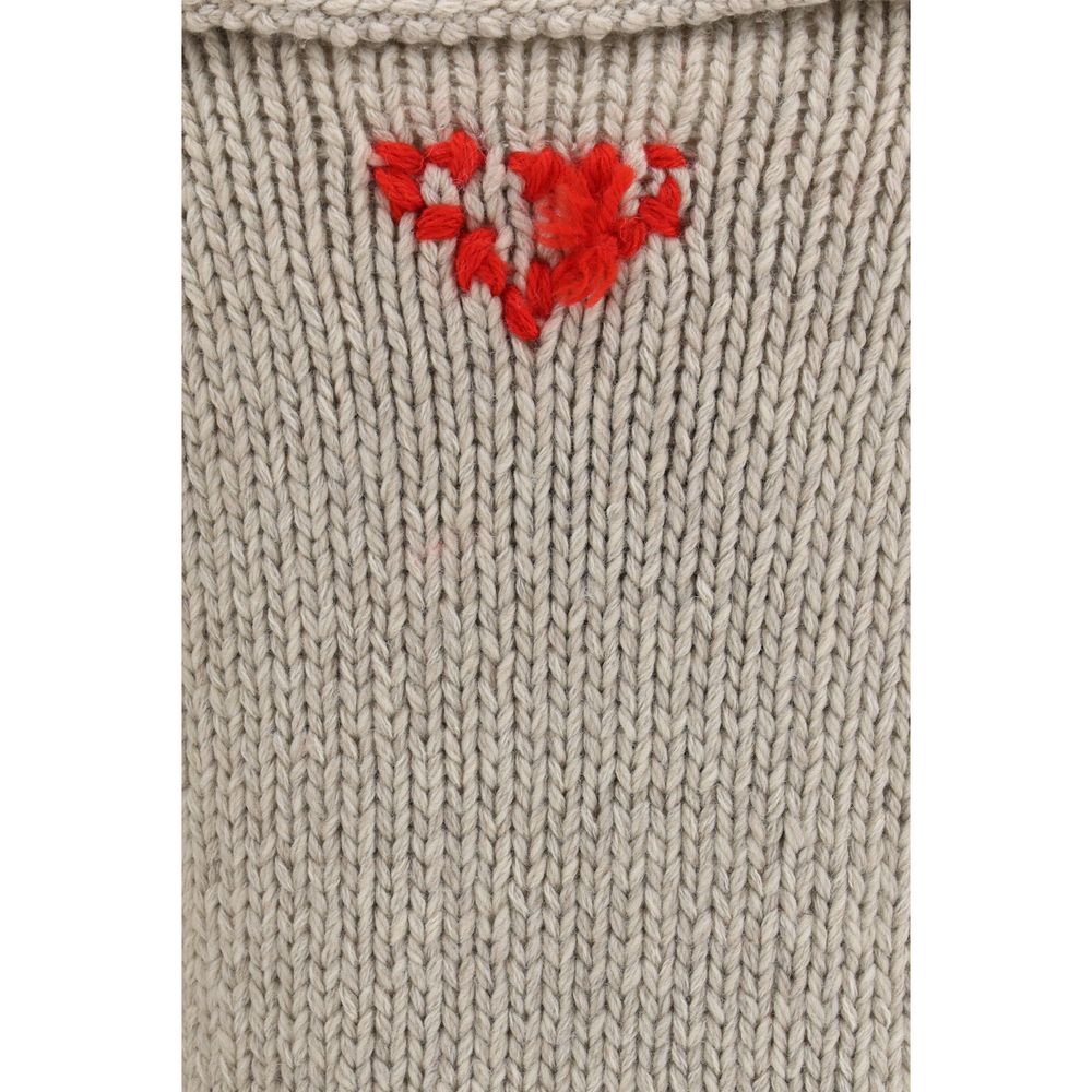 Gray Wool Oves Aries Cardigan
