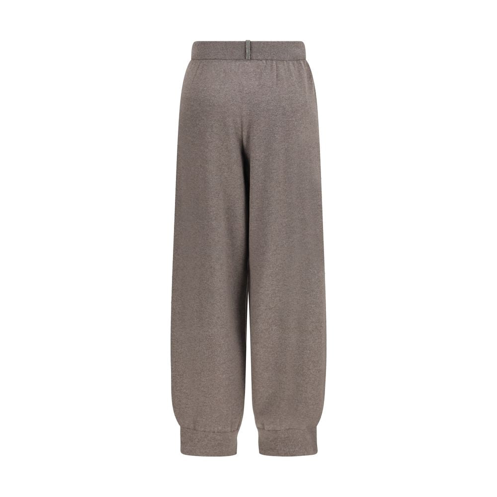 Gray Wool Oves Aries Casual Pants