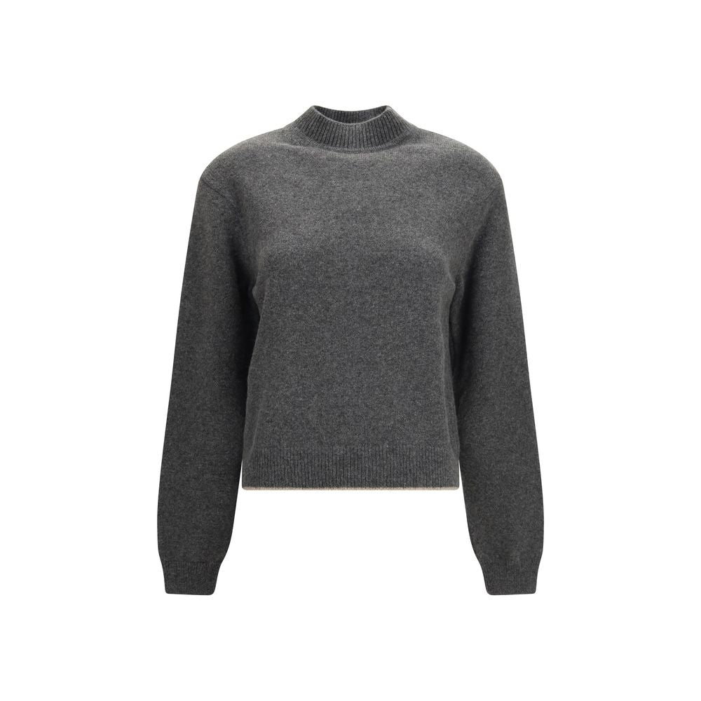 Gray Cashmere Sweatshirt