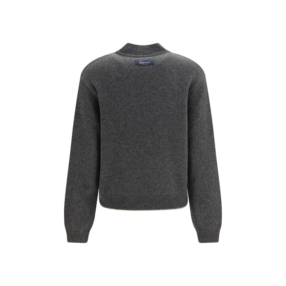 Gray Cashmere Sweatshirt