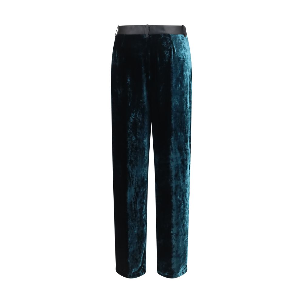 Bicolor Viscose Dress Pants