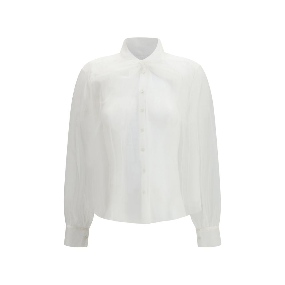 White Polyester Shirt