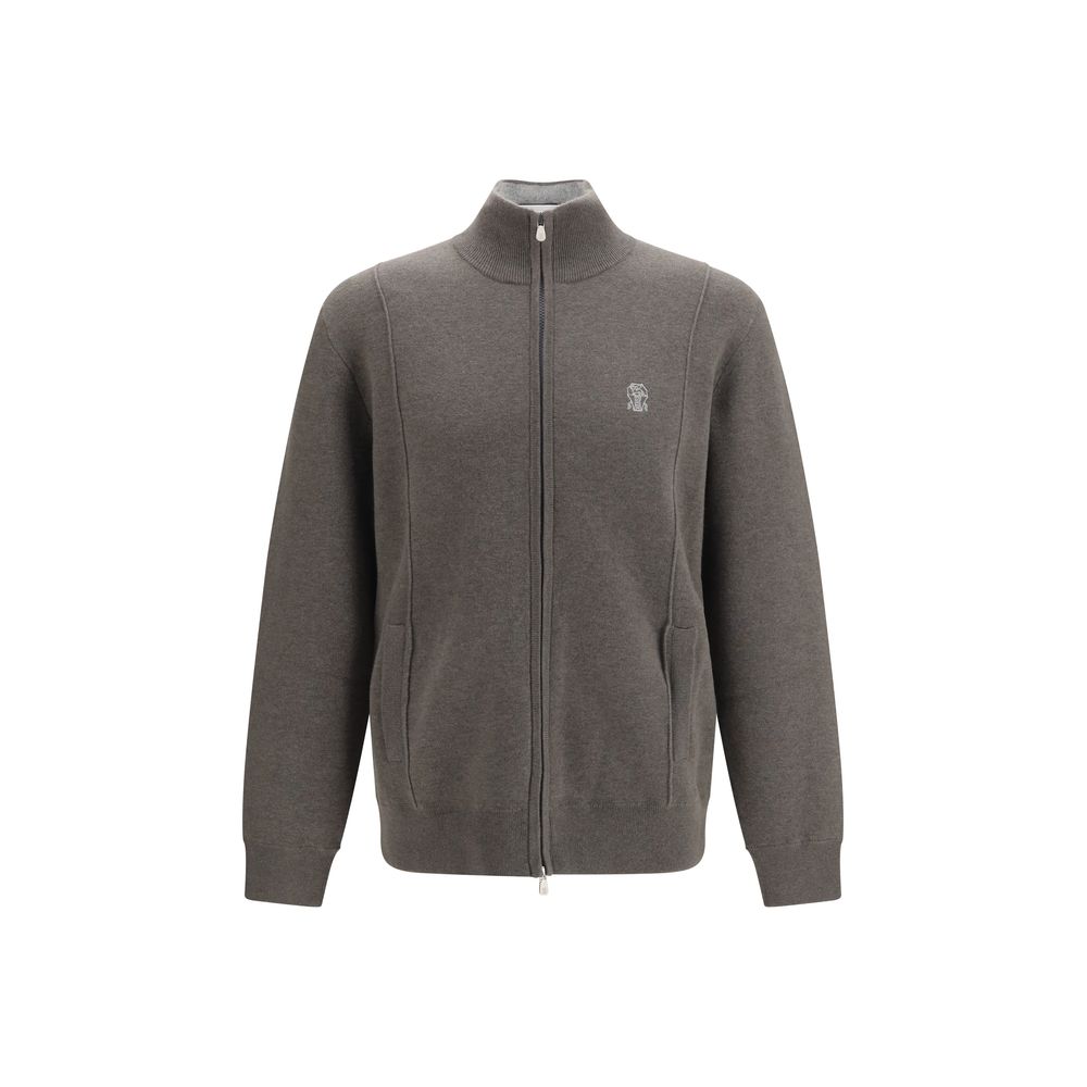 Bicolor Cashmere Hoodie