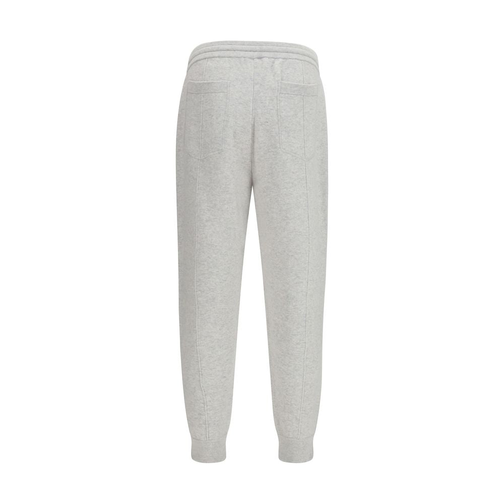 Gray Cashmere Casual Pants