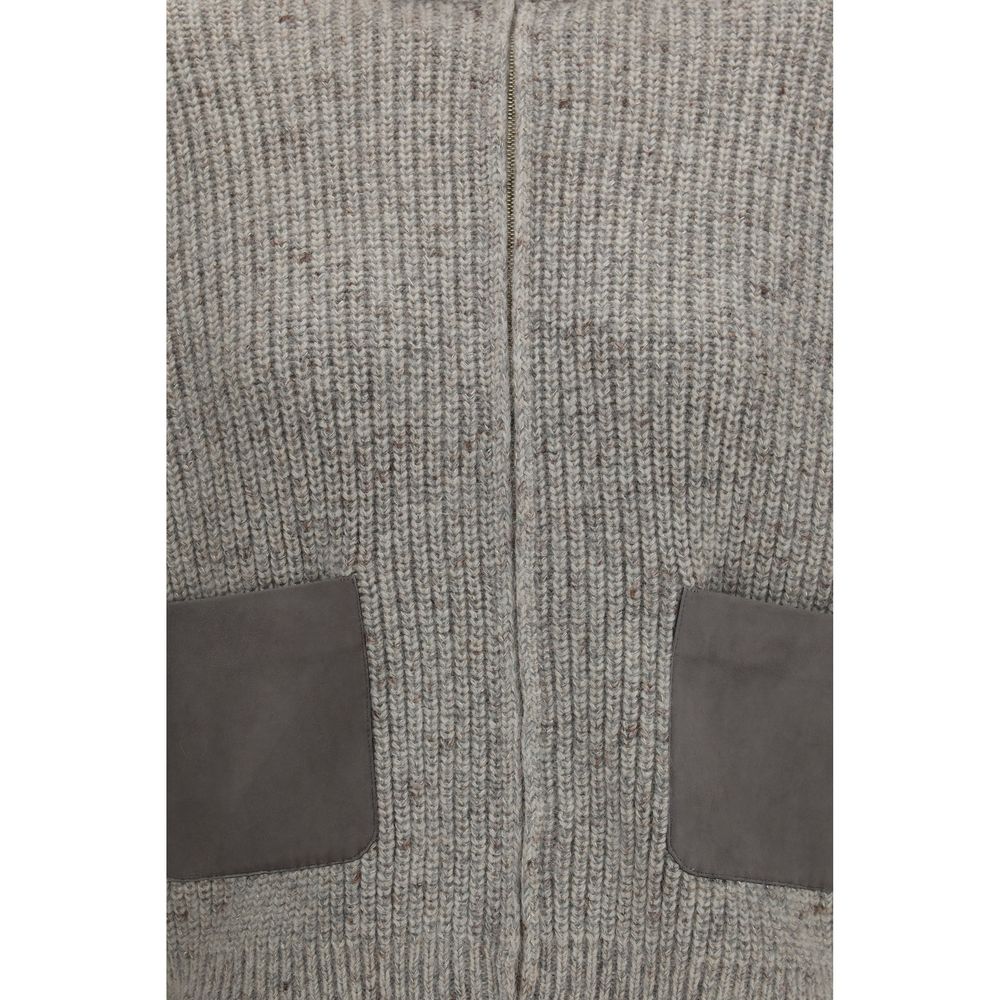 Gray Wool Oves Aries Sweatshirt