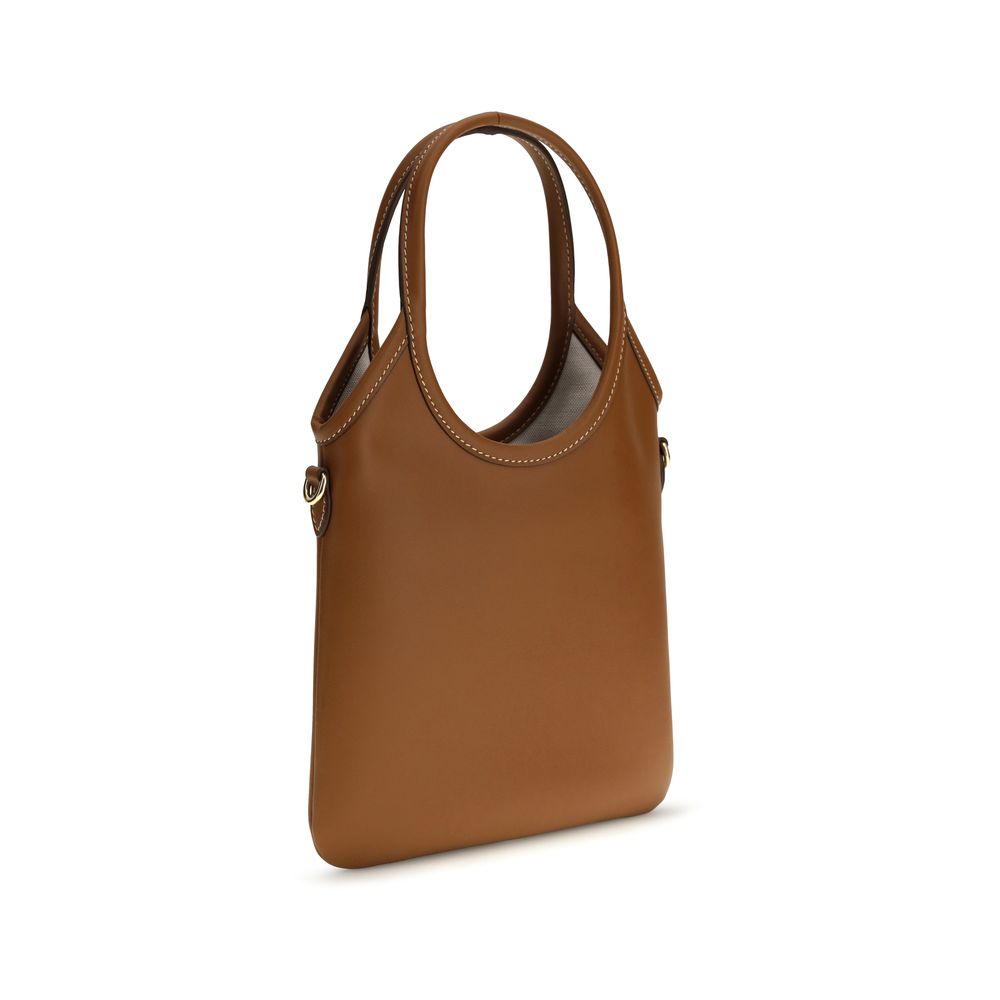 Brown Calf Leather Bos Taurus Handbag