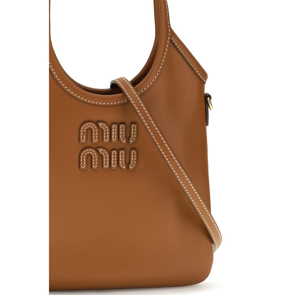 Brown Calf Leather Bos Taurus Handbag