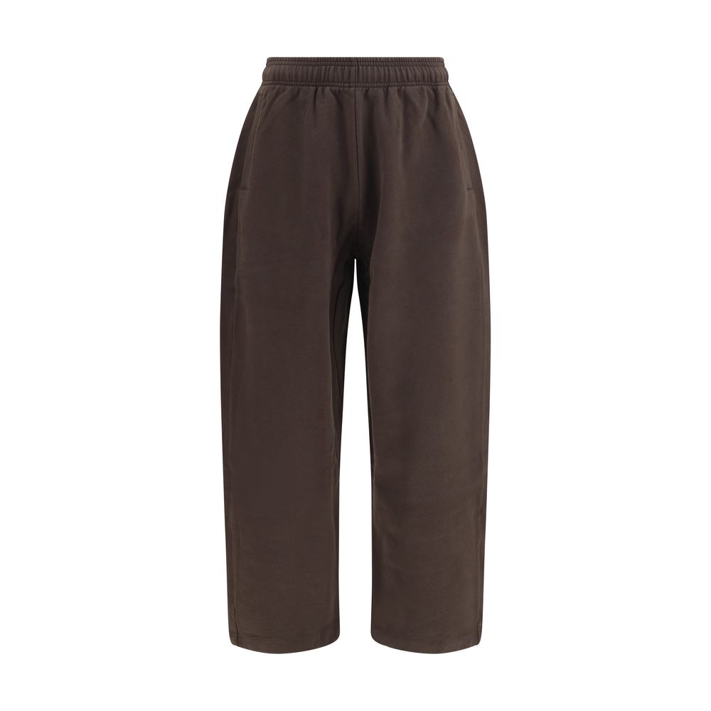 Brown Cotton Joggers (Workout Pants)