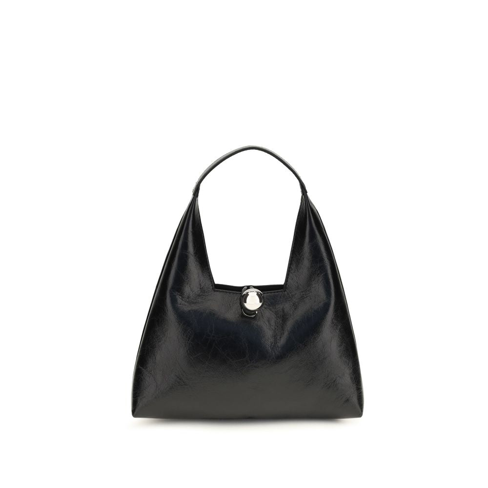 Black Calf Leather Bos Taurus Shoulder Bag