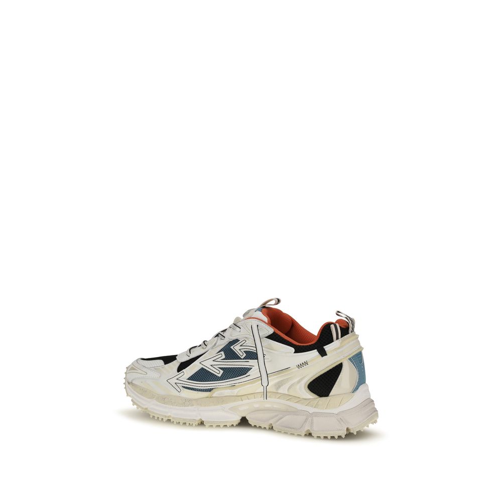 Multicolor Fabric Athletic Sneakers