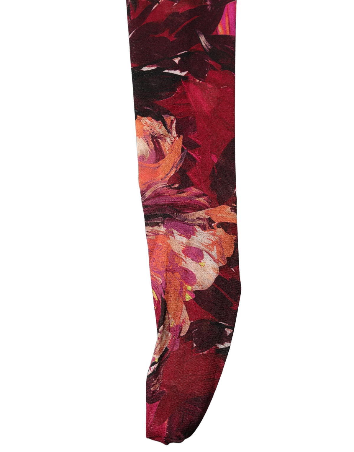 Multicolor Floral Nylon Tights Stockings Socks