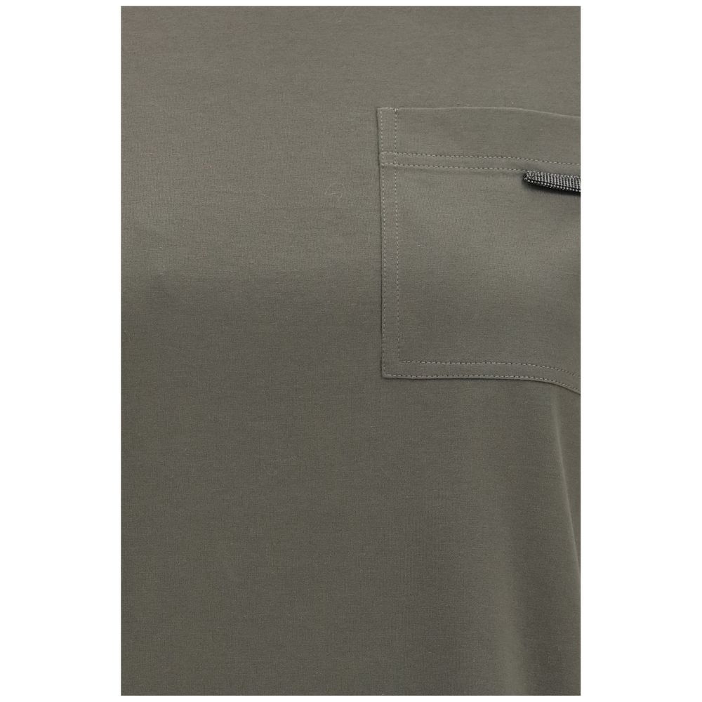 Bicolor Cotton T-Shirt