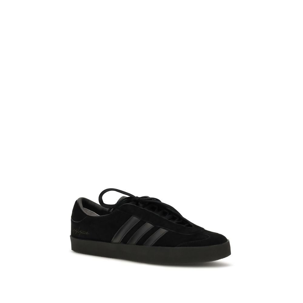 Black Calf Leather Bos Taurus Athletic Sneakers