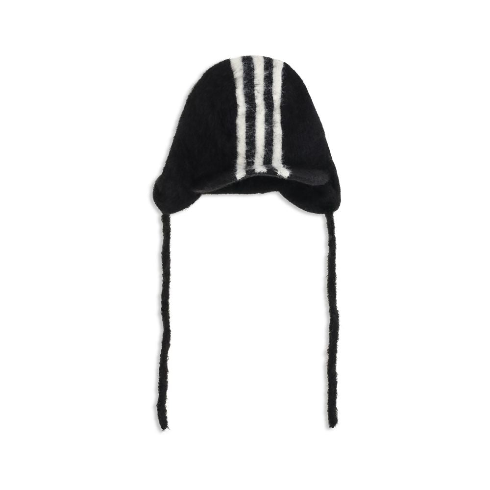 Black Polyamide Beanie