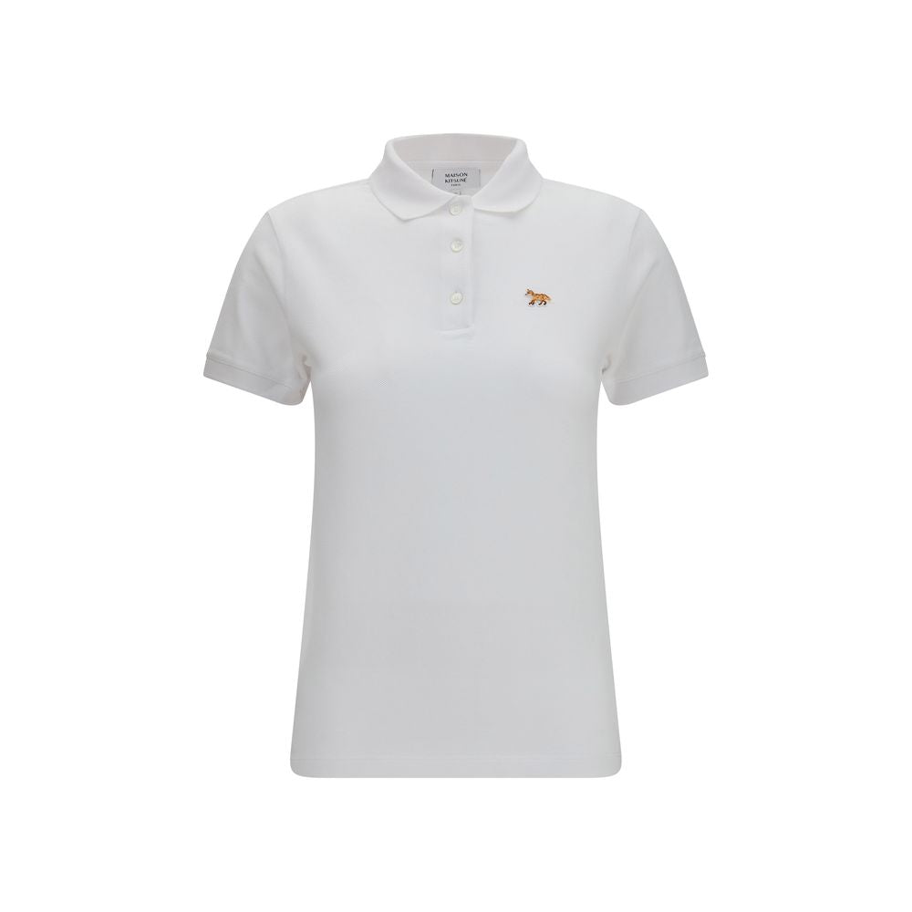 White Cotton Polo Shirt