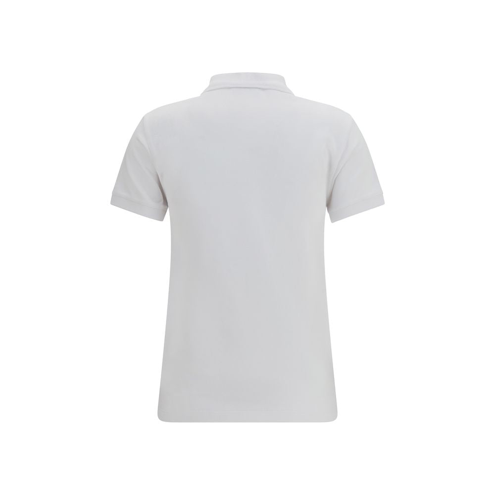 White Cotton Polo Shirt