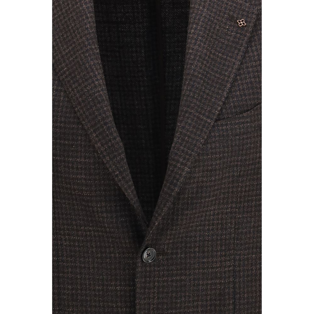 Brown Wool Oves Aries Blazer