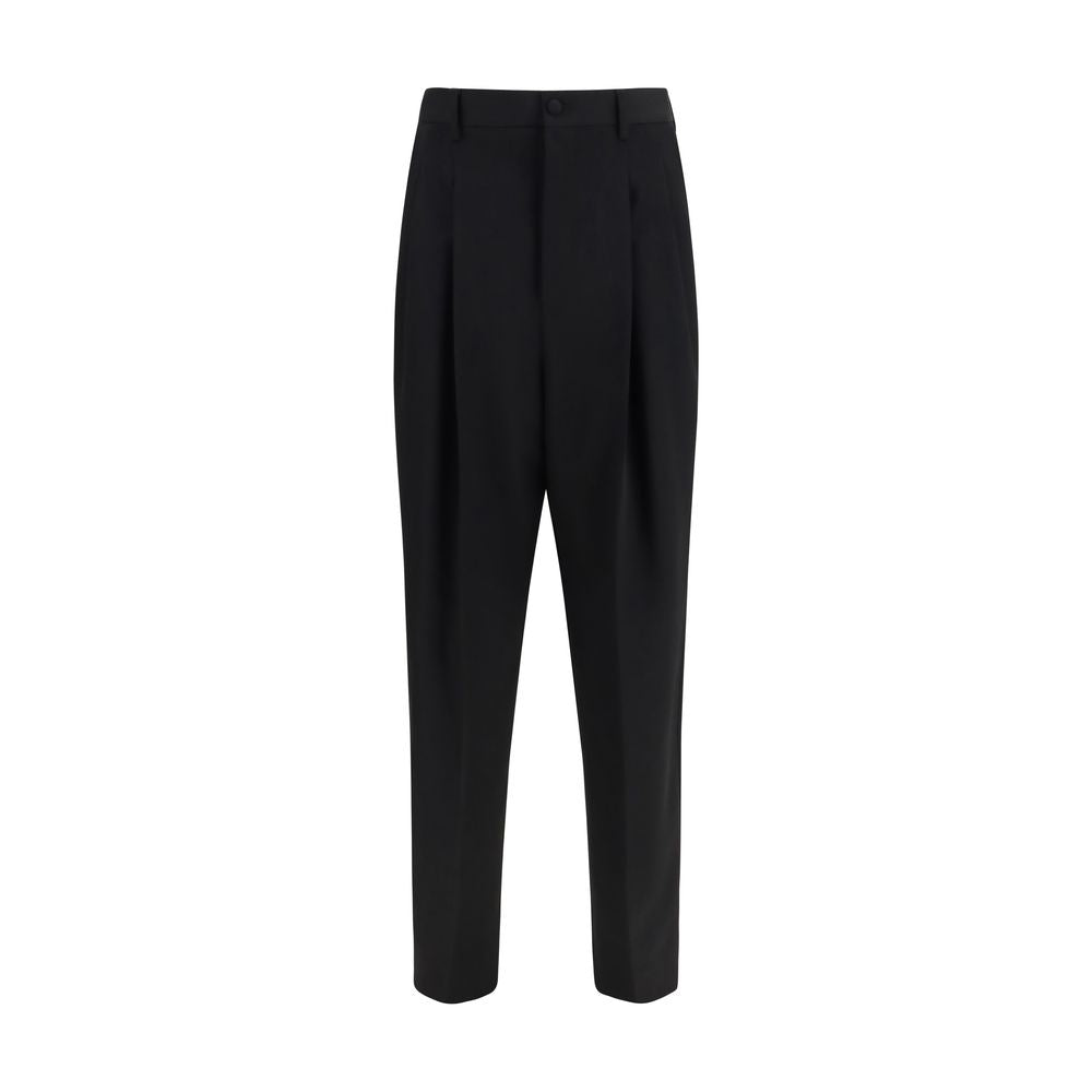 Black Wool Oves Aries Dress Pants