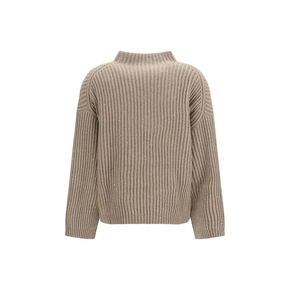 Beige Wool Oves Aries Turtleneck