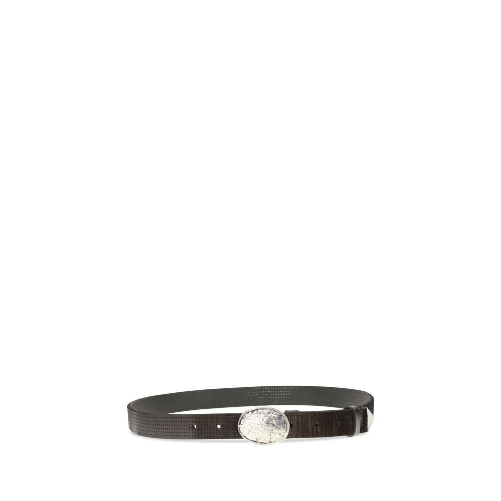 Brown Calf Leather Bos Taurus Regular Belt