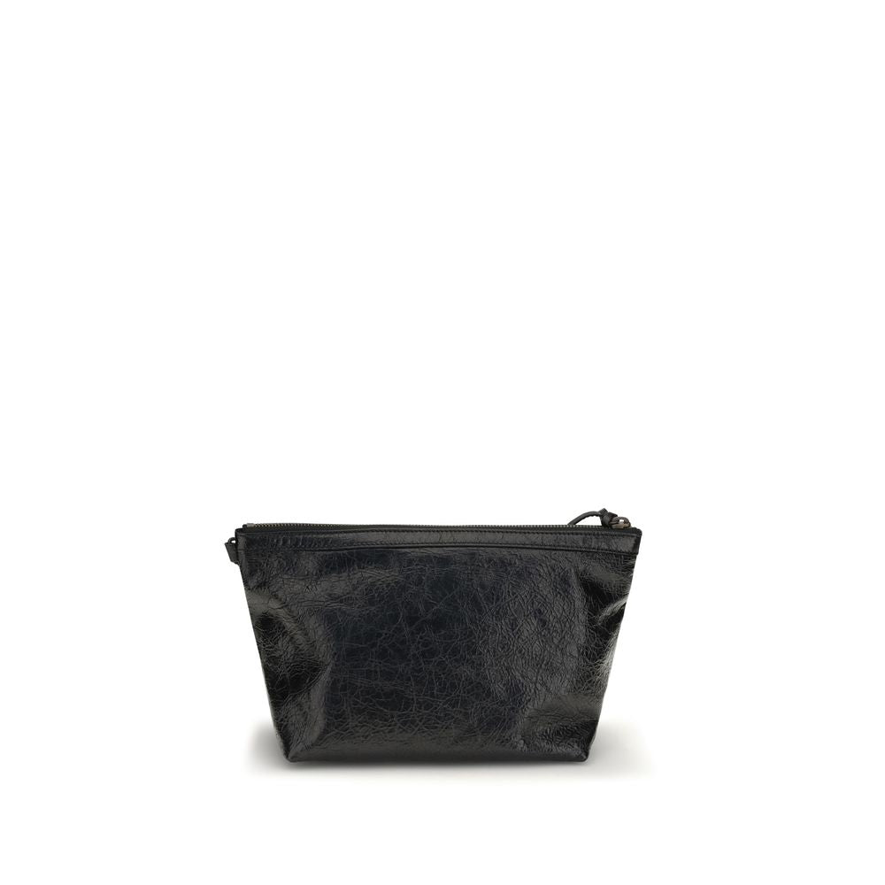 Black Lamb Ovis Aries Clutch Bag