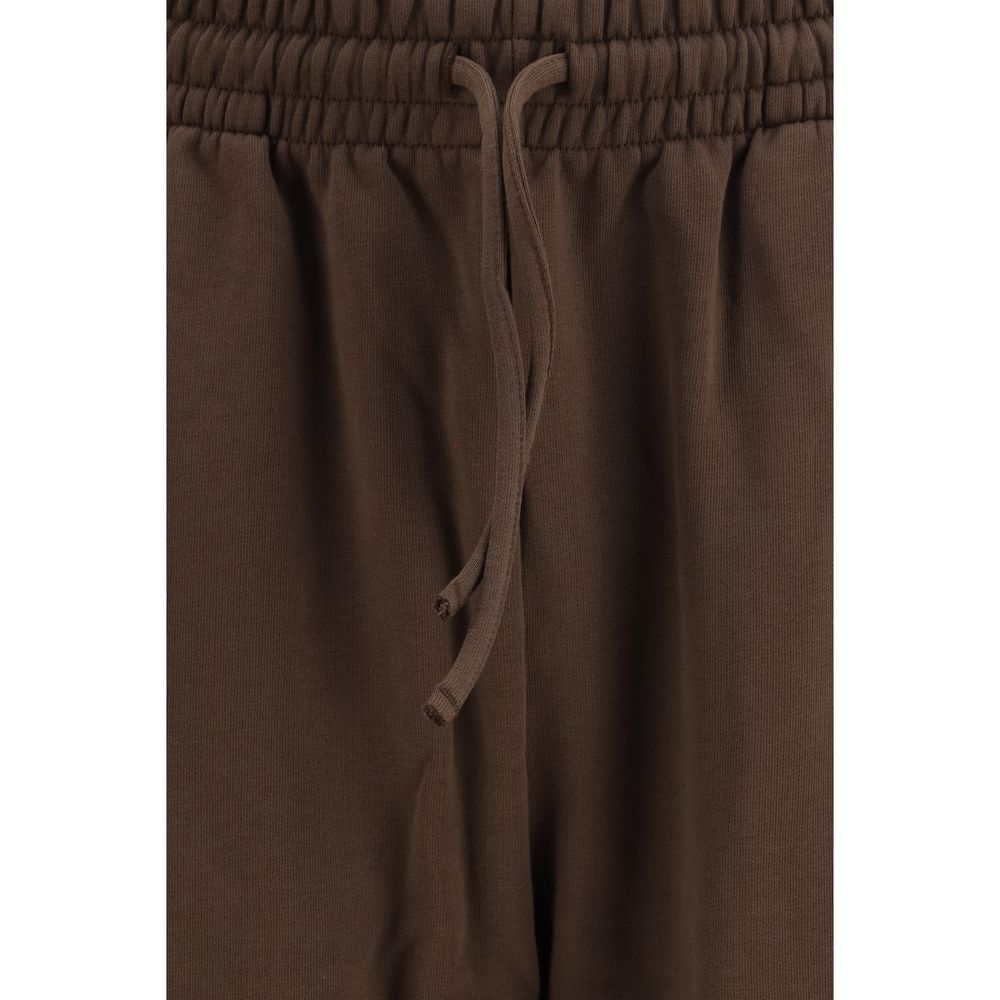 Brown Cotton Joggers (Workout Pants)