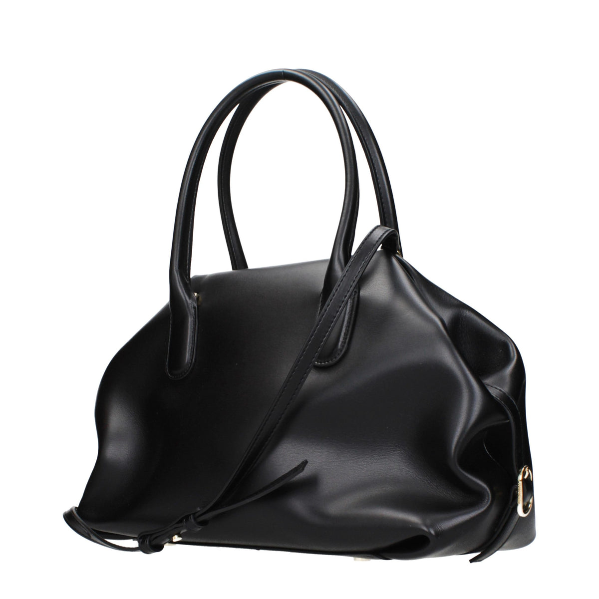 Black Leather Handbag