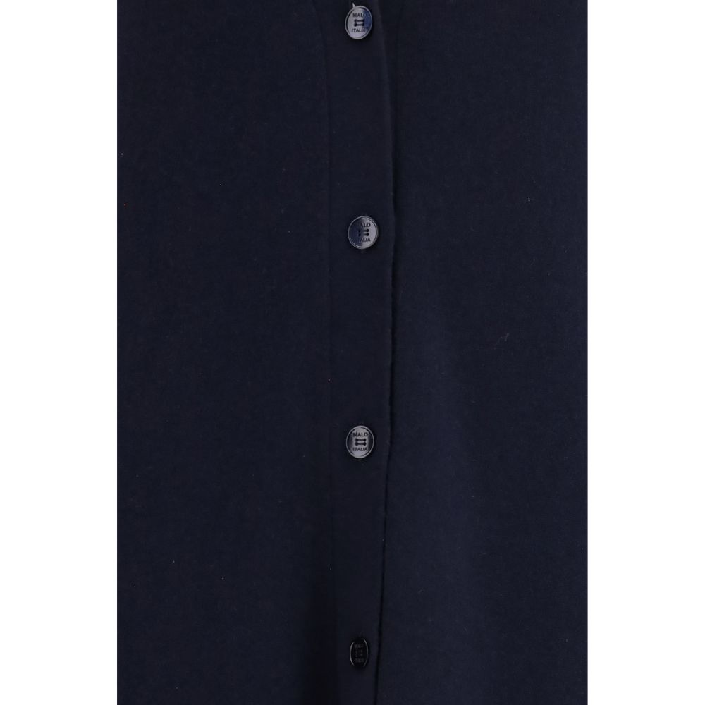 Blue Cashmere Cardigan