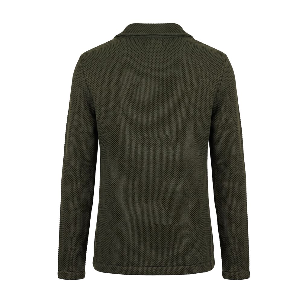 Green Wool Men's Sweater