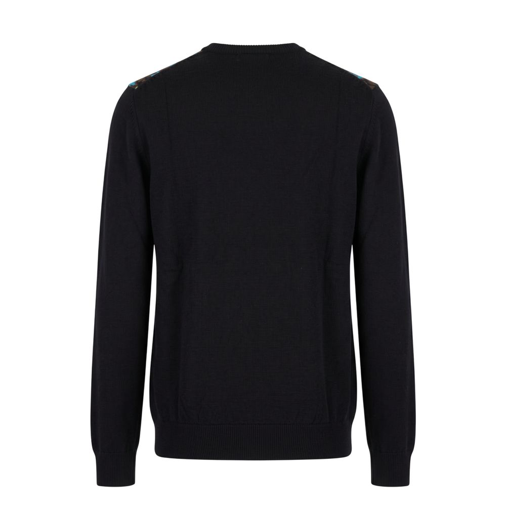 Light Blue Wool Men's Sweater