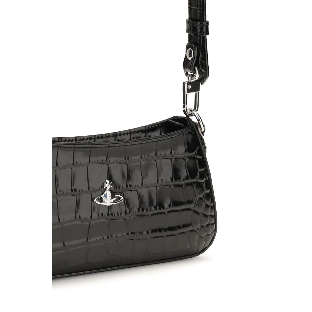 Black Calf Leather Bos Taurus Shoulder Bag