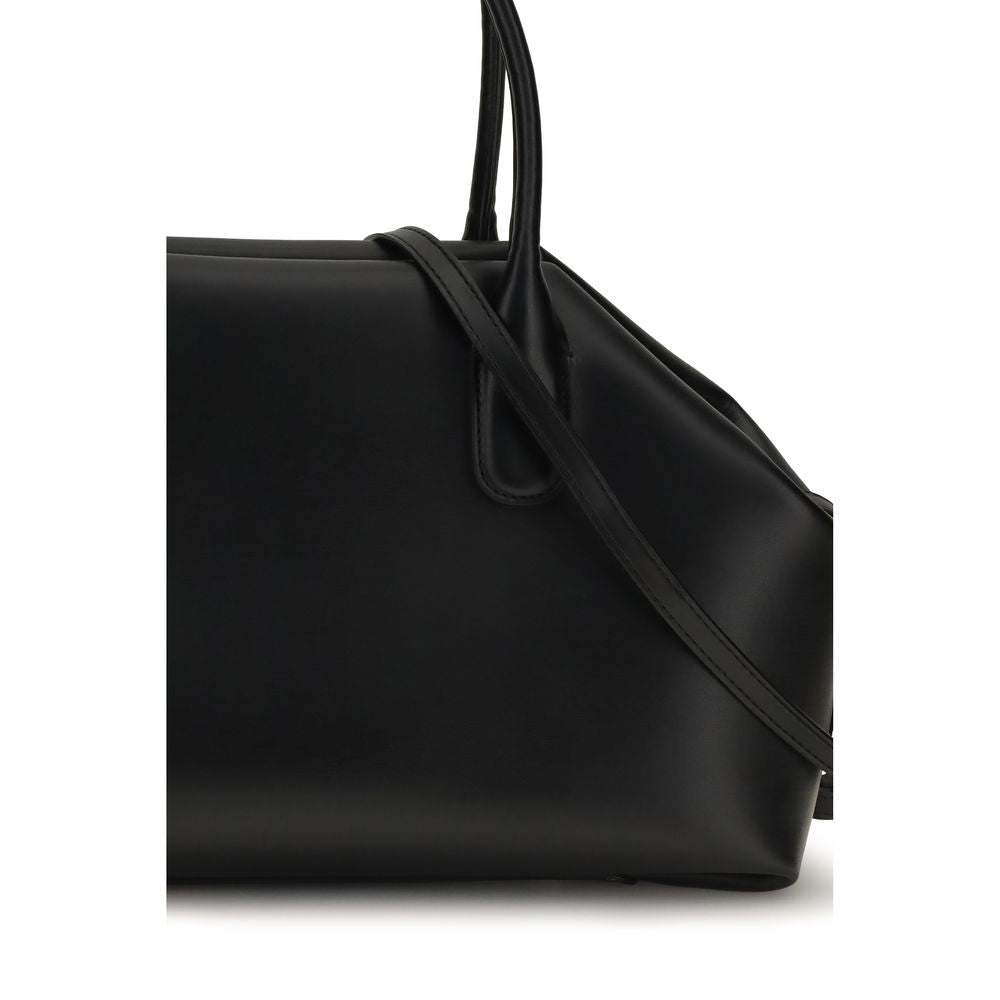Black Vegan Leather Handbag