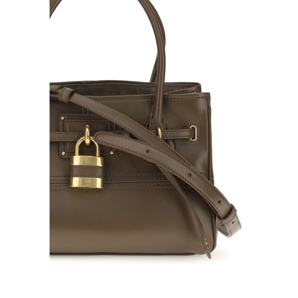 Brown Buffalo Leather Handbag