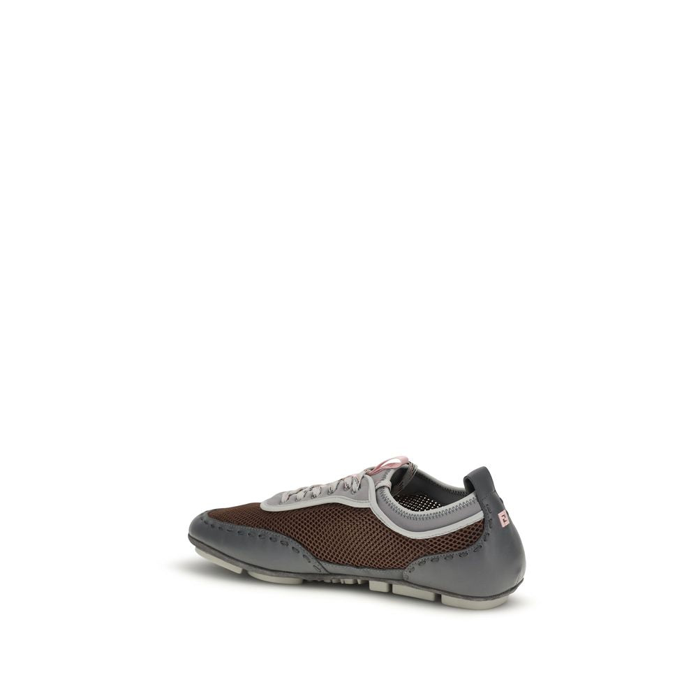 Multicolor Calf Leather Bos Taurus Athletic Sneakers