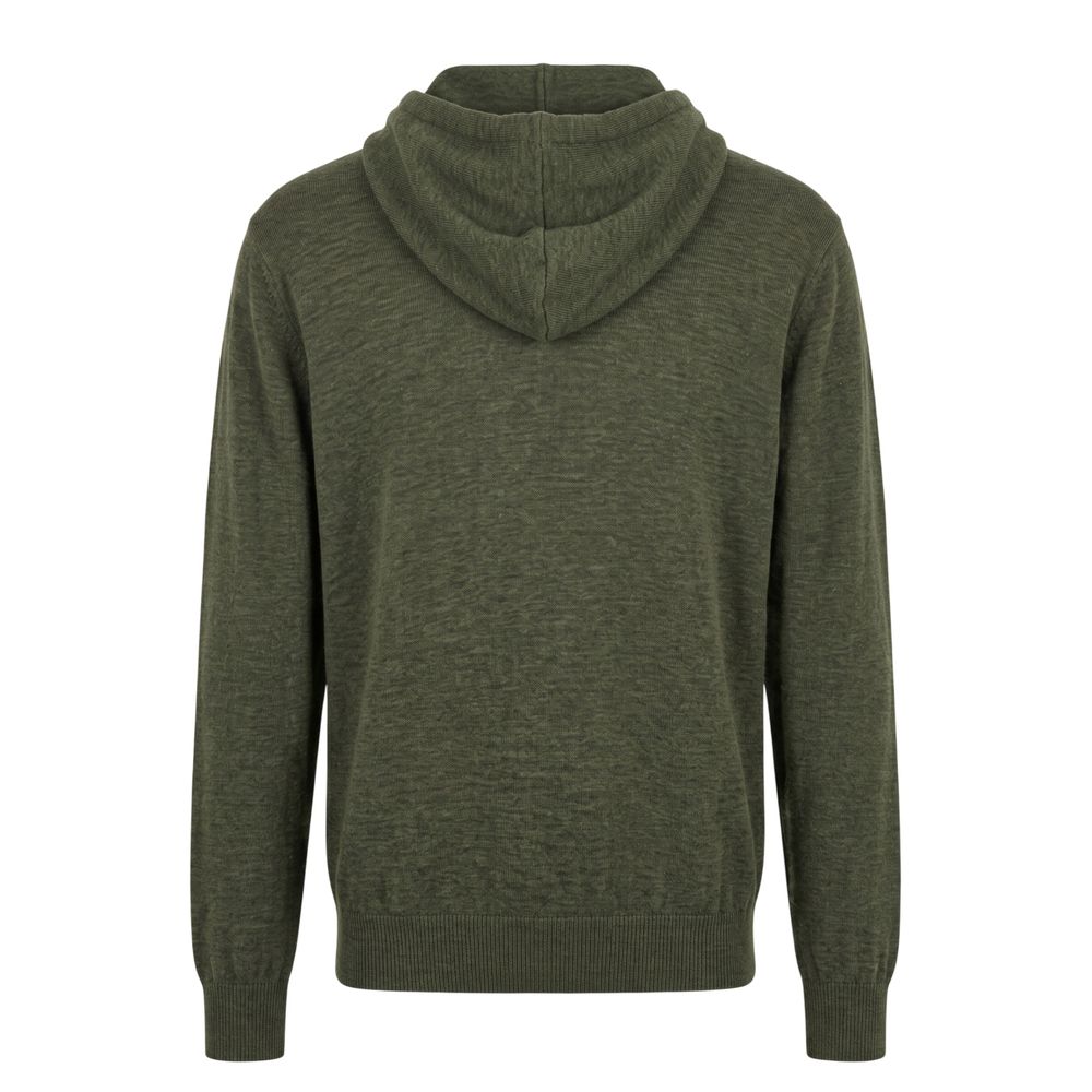 Green Wool Men's Sweater