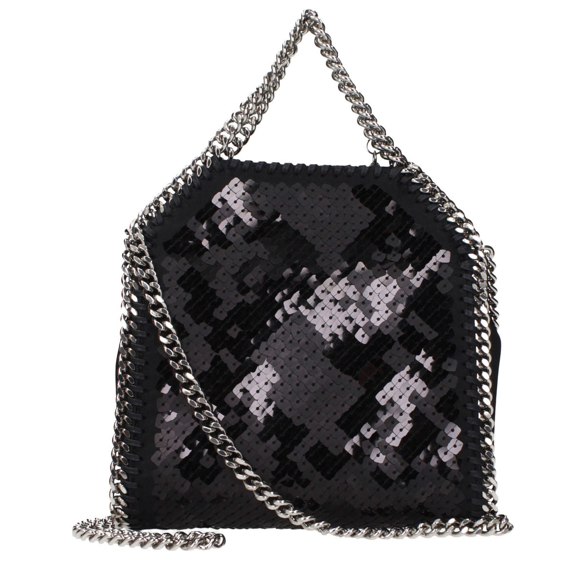 Black Fabric Handbag