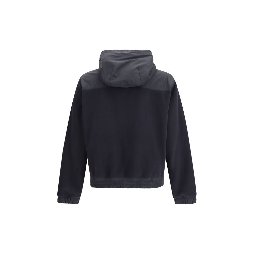 Black Polyester Sweatshirt