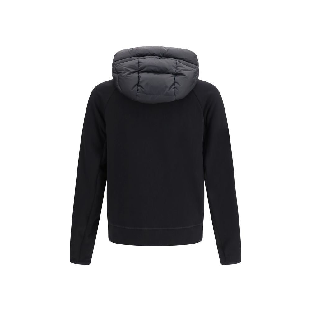 Black Polyester Sweatshirt