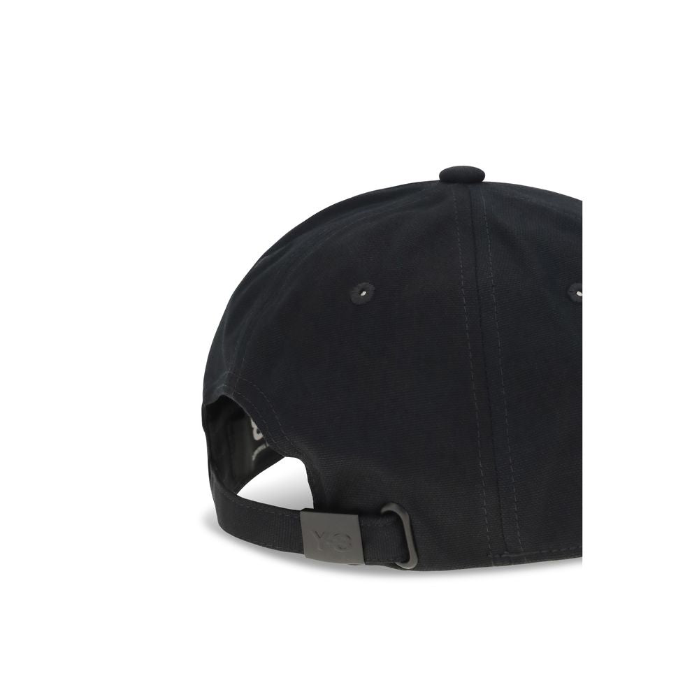 Black Cotton Cap (Baseball Hat)