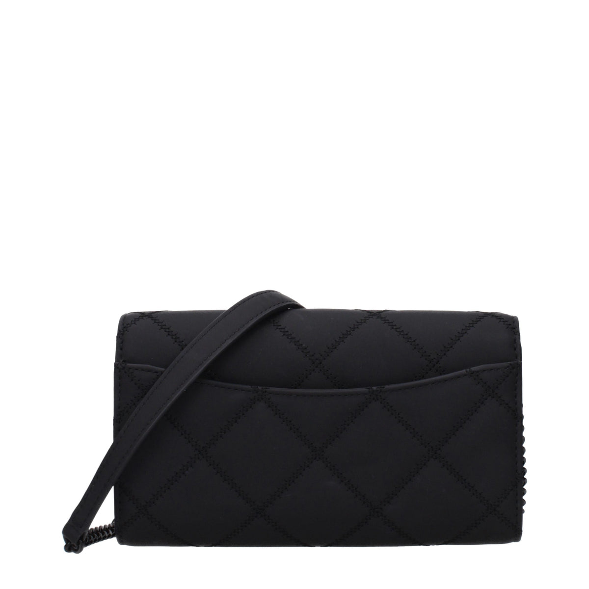 Black Leather Clutch Bag
