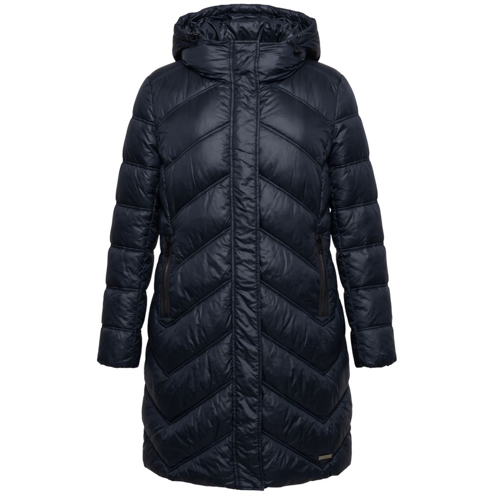 Blue Nylon Women Jacket