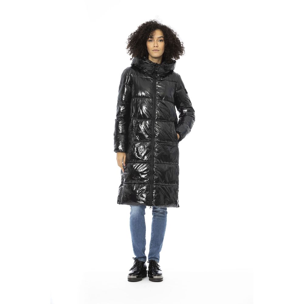 Black Nylon Women Jacket